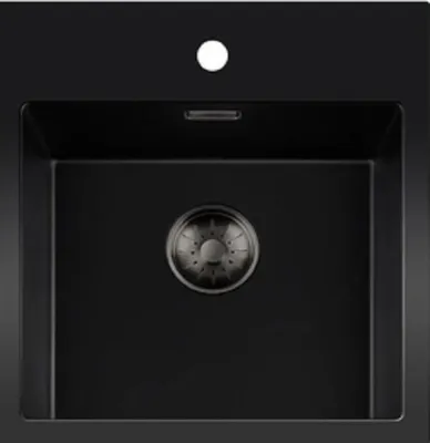 Produktbild von Togo Spülbecken 40BQ37TH-T-GunMetal Schwarz