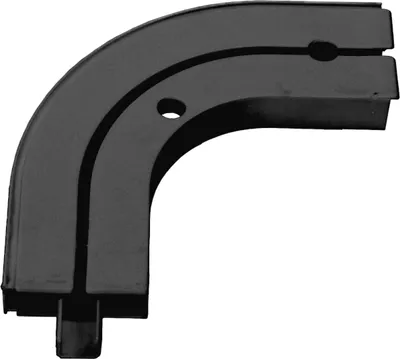 Produktbild von SN Deco - Rundbogen für Vorhangschiene SH 1, Paar, Schwarz, 1-Lauf