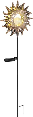 Produktbild von GLOBO 36533 Solarleuchte Metall schwarz matt, LED