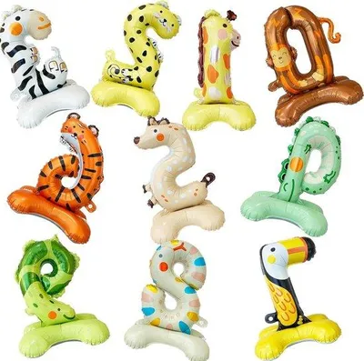 Immagine prodotto di Grandi palloncini ad elio da 58 cm, riutilizzabili, decorazioni per feste di compleanno per bambini