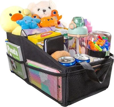 Productafbeelding van Famanu Auto-organizer voor reistoevoegingen - Multifunctioneel met opbergruimte voor kinderen