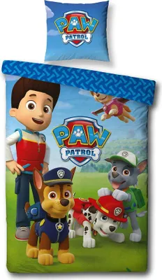 Produktbild von Paw Patrol Bettbezug Outside 140 x 200 cm - 63 x 63 cm - Polyester