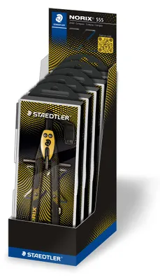 Image de STAEDTLER® 555 01-1 NORIX®  555 Compas, jaune