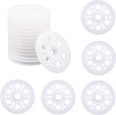 Produktbild von Kunststoffringe für Isolationsplatten - 100 Stück - 46 mm - Polypropylen
