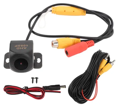 Obrázok produktu pre Zadná kamera, 1080p, nočné videnie, IP68, vodotesná, širokouhlá, zvýšená bezpečnosť, zadná kamera, pre 12 V DC, osobné auto, nákladné auto, karavan, MPV