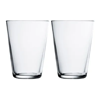 Produktbild von iittala - Kartio 2er Set Trinkglas 40 cl, klar