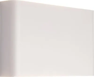 Produktbild von Wandleuchte Metall G9 25 cm breit Up Down Weiß 2-flammig eckig Modern Wandlampe