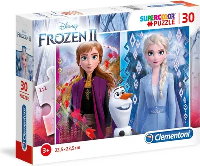 Obrázok produktu pre CLEMENTONI Ľadové kráľovstvo Puzzle 2, 30 dielikov