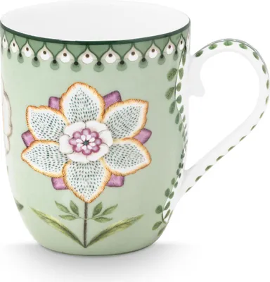 Produktbild von PIP STUDIO Lily&Lotus Light Green Becher Small 145ml