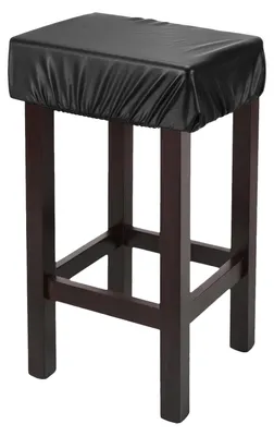 Stuhlhose aus PU-Leder, wasserdicht, elastisch, 40x32x8 cm, schwarz