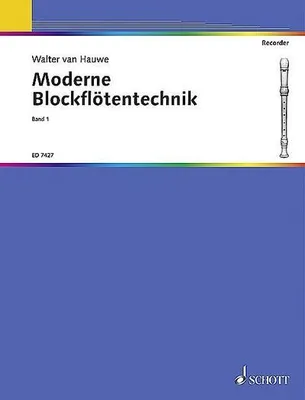 Produktbild von Moderne Blockflötentechnik