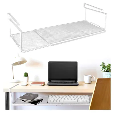 Produktbild von Unterregal Hängekorb aus Metall mit verstellbarem Design 38-70 cm für Schränke