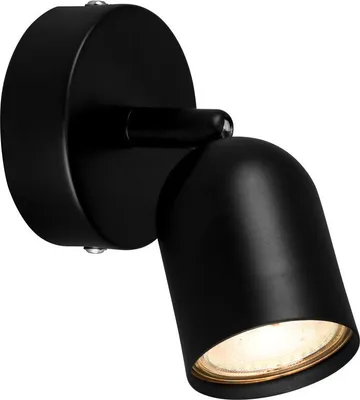 Produktbild von Spotleuchte Deckenleuchte Deckenstrahler Wandleuchte GU10 Schwenkbar Schwarz