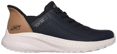 Produktbild von Skechers Bobs Squad Chaos Heel Preferred Black Knit/ White Größe EU 44