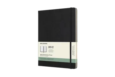 Obrázok produktu pre Moleskine, plánovač na rok 21/22, formát XL, čierna farba