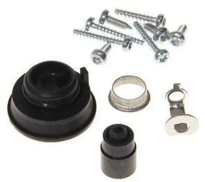 Image de Kit de vis et joints pour le curseur du fer à repasser Braun TexStyle 7 TS7 TS 4661 4679 4690 SI18