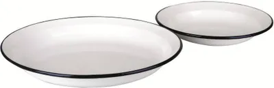 Produktbild von Emaillierter tiefer Teller 28 cm