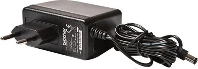 Produktbild von Brother ADE001EU, Etikettendrucker, Drinnen, 12 V, 2 A, Brother PT-H300, Schwarz