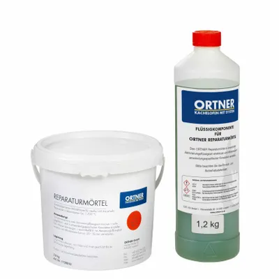 Zdjęcie produktu dla Zaprawa naprawcza 2-składnikowa 0-1,2 mm do 1700°C