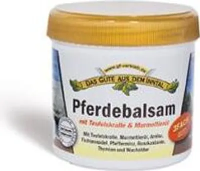 Produktbild von Inntaler Naturprodukte Pferdebalsam mit Teufelskralle & Murmeltieröl | 200 ml | 3FACH GUT!