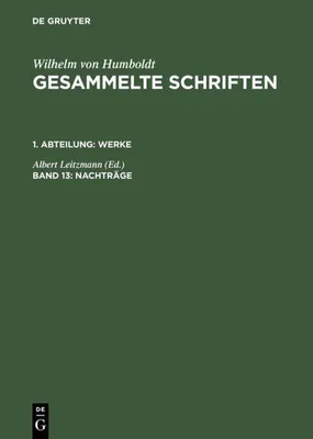 Produktbild von Nachträge