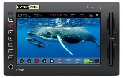 Obrázek produktu pro Blackmagic Design HYPERD/RSTEX4KHDR, černá, H.265, AAC, PCM, 10 Gigabit Ethernet, AC, 100–240 V