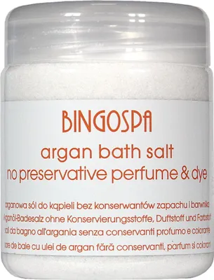 Produktbild von BingoSpa Sól arganowa do kąpieli, 550 g