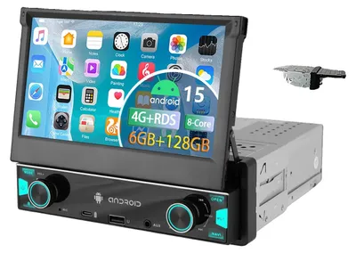 Produktbild von Autoradio, Displaygröße, Smartphone-Kompatibilität, 6-128G mit Kamera, Acht-Kern-c
