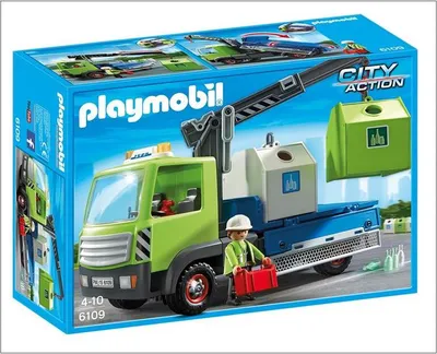 Produktbild von PLAYMOBIL TRUCK für die Abfallsammlung 6109
