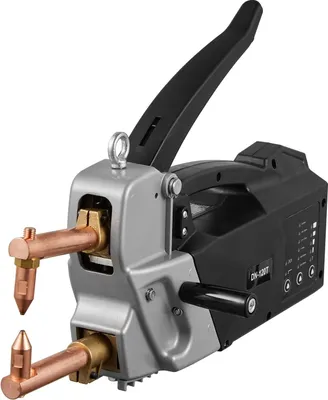 Produktbild von Punktschweißgerät - Punktschweißer Handgerät - Bis 4 mm Materialstärke - 8,1 kVA Eingangsleistung - 4200 A Schweißstrom - Handgeführte Schweißzange - Für Metallbleche - Tragbar