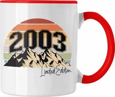 Produktbild von Trendation - 18. Geburtstag Tasse Geschenk Mädchen Jungen Geschenkidee Lustig Spruch 18 Geschenke Geschenkideen zum 18 Bday 18er Tochter (Rot)