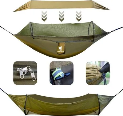 Image de Tapis de camping imperméable avec parasol - Tapis de camping double pour la randonnée et les voyages