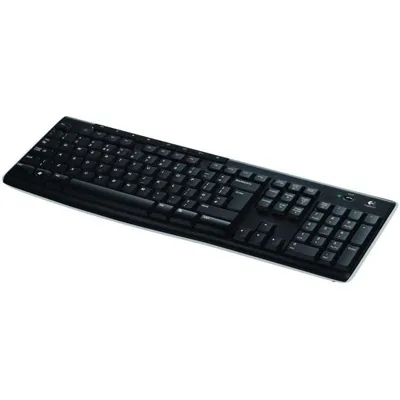 Produktbild von Logitech K270, Volle Größe (100%), Kabellos, RF Wireless, QWERTY, Schwarz