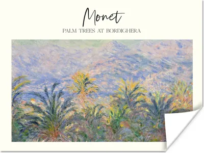 Produktbild von MuchoWow® Poster Malerei - Monet - Alte Meister 160x120 cm - Foto Plakat
