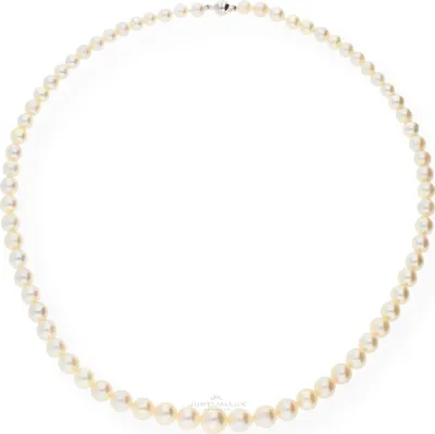 Produktbild von JuwelmaLux Perlenkette 925/000 Sterling Silber JL30-05-0084 Akoya-Zuchtperlen