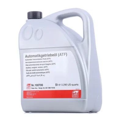Produktbild von FEBI BILSTEIN ATF MB15 Automatikgetriebeöl Blau 5L 100706 passend für MERCEDES-BENZ C-Klasse Limousine (W204) E-Klasse Limousine (W211)