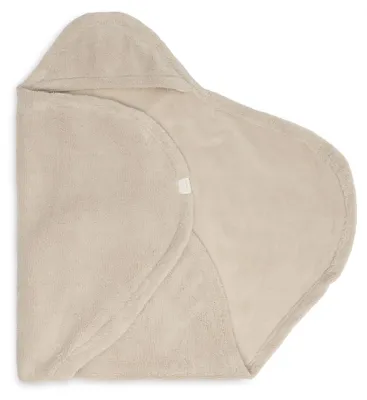 Produktbild von Jollein Einschlagdecke für Babyschale Fluffy - Sand, Deckenverpackung, Sand, Junge/Mädchen