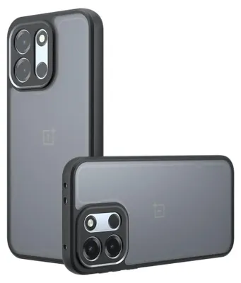 Produktbild von OnePlus Nord 6 Hülle - Coverup Mattes Transparentes Back Cover mit Kameraschutz - Schwarz
