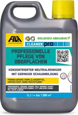 Reinigung und Pflege