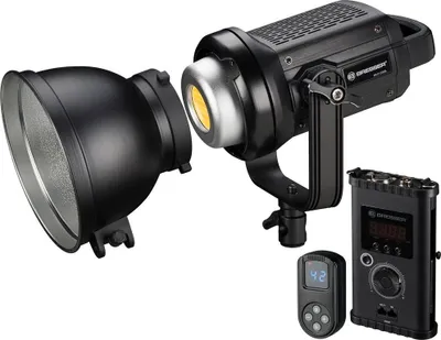 Produktbild von Bresser - F004242 - BR-D1200BL COB LED Studiolampe 120W mit Bowens-Anschluss für Softboxen