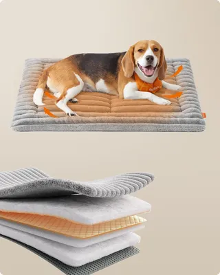 Produktbild von Hundedecke, Haustierdecke für Hunde, Katzen, beidseitig verwendbar, Hundesofa maschinenwaschbar, grau