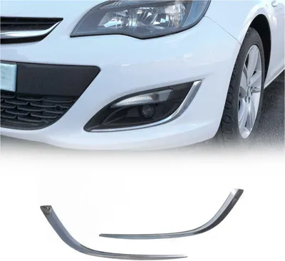 Immagine prodotto di Cornice per fendinebbia per Opel Astra J 2012-2015 in acciaio inox 2x