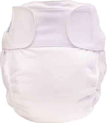 Image de Blümchen Jugend/ Erwachsenen 2in1 Inkontinenzhose weiss M