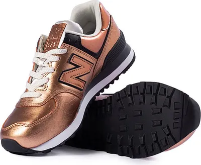 Image de NEW BALANCE - Baskets métalliques 574 pour femmes - Numéro 36,5