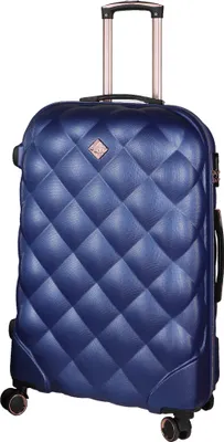 Produktbild von Reisekoffer Hartschalenkoffer Koffer Abu Dhabi Größe L Mitternachtsblau Aufgabegepäck 77x50x29cm