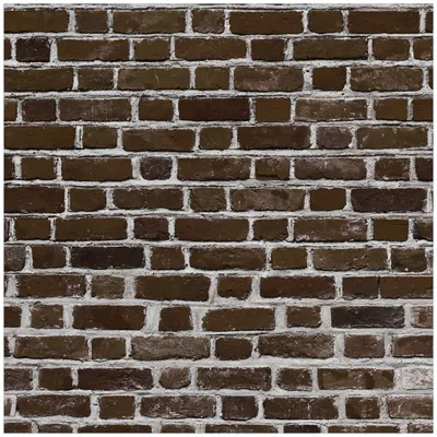Produktbild von Wallario Möbeldesign / Aufkleber, geeignet für Ikea Lack Tisch - Ziegelsteinwand in braun - Backsteine in 55 x 55 cm