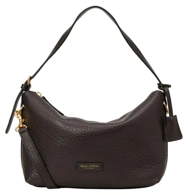 Productafbeelding van Marc O'Polo Leer schoudertas schoudertas Piony Crossbody Bag Burnt Coffee donkerbruin