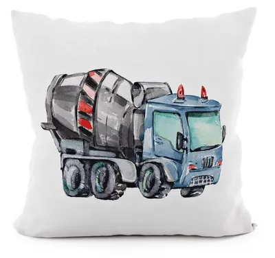 Produktbild von BETONIARA VELVET - Dekorativer Kissenbezug - 40x40 cm - blaugrau