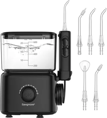 Obrázek produktu pro Sawgmore Ústní irigátor Elektrický mezizubní čistič 10 Nastavitelný přístroj na čištění ústní dutiny