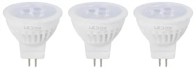 Produktbild von LED line PRIME LED Spot GU4 MR11 3W 330lm 12V Ø35mm 3 Stück